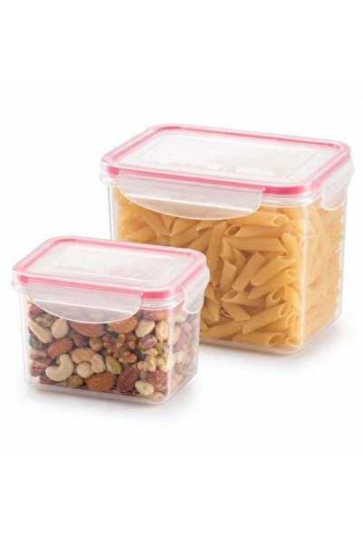 Generic BLACKSTONE Tall Rectangular Plastic Food Storage Container Set for Me...