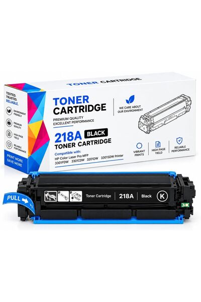 Generic 218A (Black) W2180A Toner Cartridge Replacement for HP Color Laser Pr...