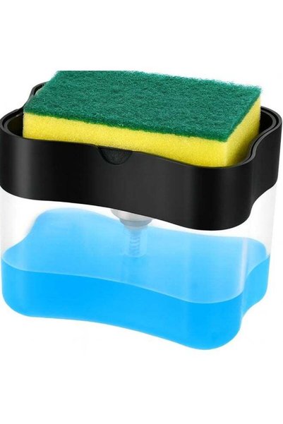 Generic Soap Pump Dispenser and Sponge Holder for Kitchen – 2-in-1 Dish Soap ...