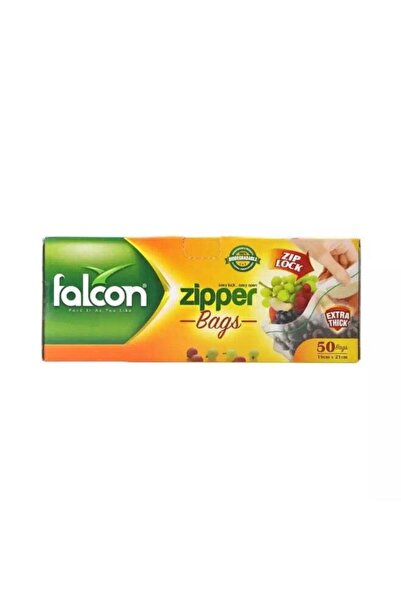 Generic Falcon Zipper Freezer Bags Easy Lock Easy Open Oxo Biodegradable- 18X...