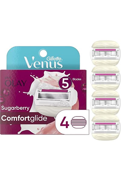 Gillette Venus ComfortGlide plus Olay Coconut Women's Razor Blade Refills, 6 ...