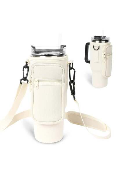 Generic Water Bottle Carrier Bag For Stanley 40oz Tumbler With Handle, Water ...