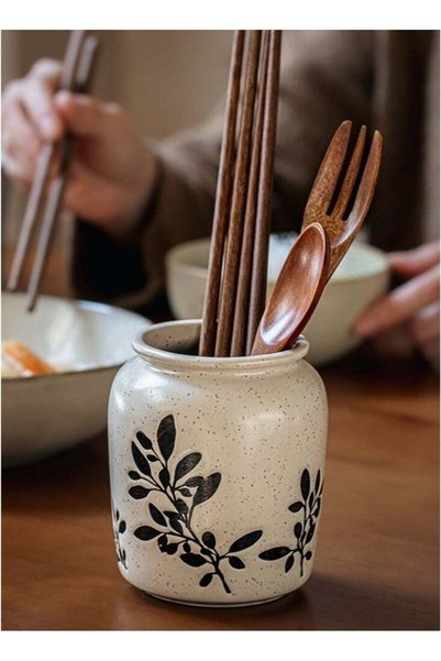 Generic Utensil Holder Cooking Utensil Holder for Kitchen Counter Ceramic Ute...