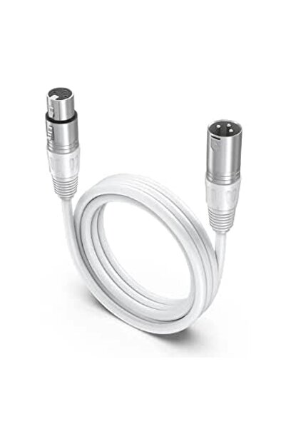 Fifine كابل صوتي XLR بطول 9.8 قدم لتسجيل البودكاست