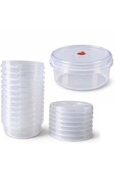Generic NAKODA Inorbit 12-Piece Plastic Food Container Set | Airtight & Leakp...