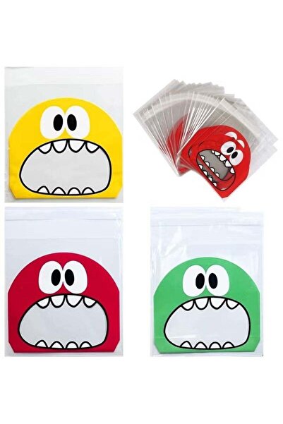 Generic 300 PCS Self-Adhesive Cookie Bags – 10x10cm Resealable Cellophane Goo...