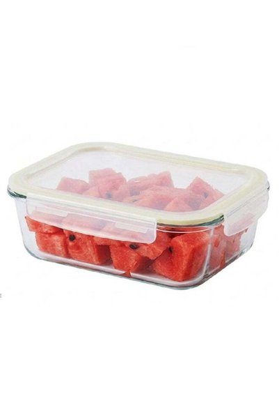 Generic LocknLock Fresh Oven-Safe Glass Rectangular Container 1480ml â€“ Airt...