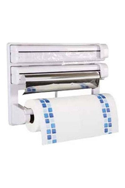 Generic Triple Paper Dispenser White 38.8X7.4X7.8cm