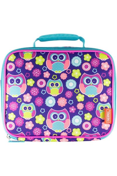 Generic THERMOS STANDARD REUSABLE LUNCH BAG - OWLS