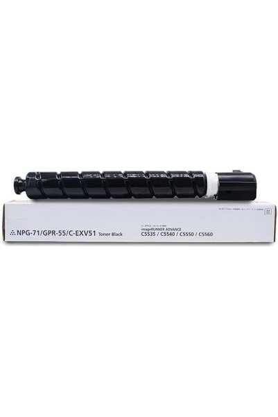 Generic NPG-71 GPR-55 C-EXV51 Black Toner Cartridge Is Compatible with Canon ...