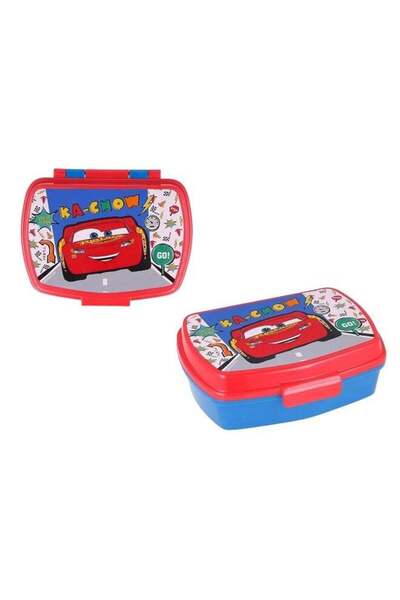Generic Stor Cars Funny Lunch Box for Kids, 750ml / 30oz – BPA-Free Plastic F...
