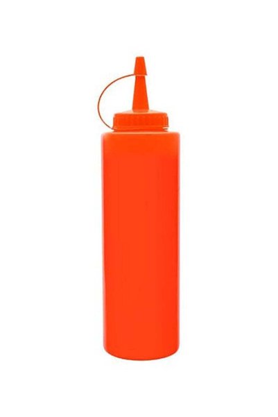 Generic Plastic Squeezer Dispenser Orange