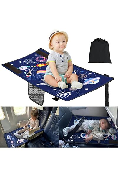 GENERAL EURCRBU Airplane Seat Extender for Toddler Kids, Kids Airplane Travel...