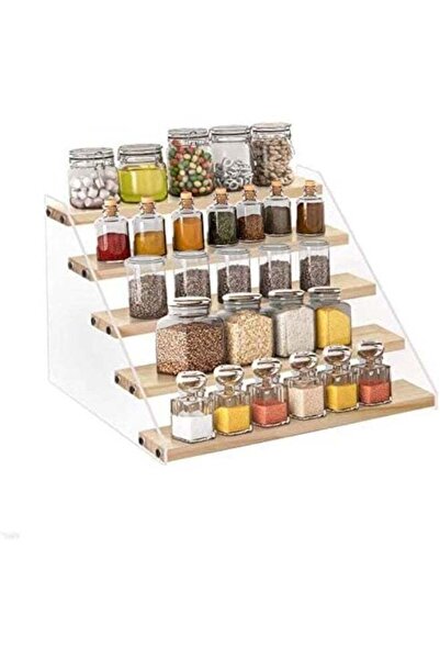 Generic Spice Rack Organizer for Cabinet & Countertop, 5-Tier Seasoning Organ...