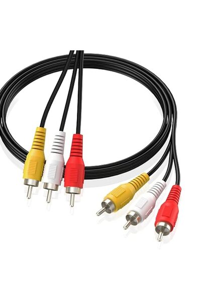 GENERAL Tengchi 3ft Composite Cable Compatible with Dvd Player