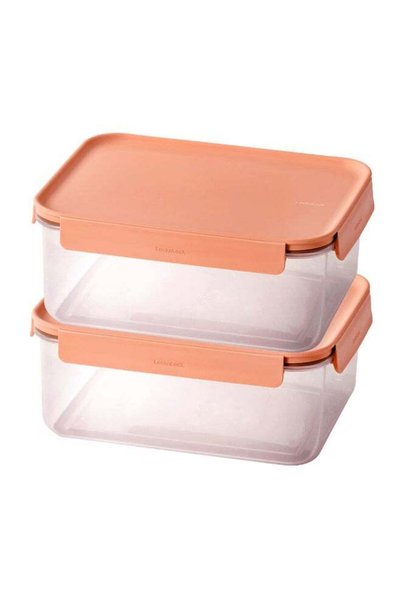 Generic LocknLock Classic Plus Rectangle Food Storage Container Pack of 2 (2....