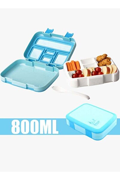 Generic 800ml Bento Box for Kids - Bento Lunch Box with 5 Compartments Kids L...