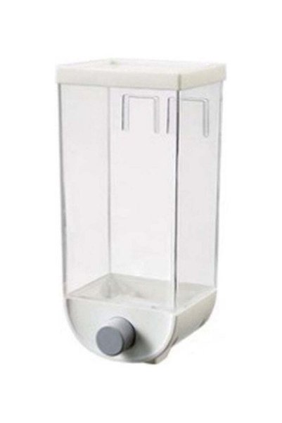 Generic Wall-mounted Whole Grain Storage Box White 26 x 10 x 12cm