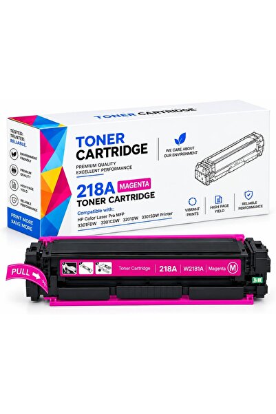Generic 218A (Magenta) W2183A Toner Cartridge Replacement for HP Color Laser ...