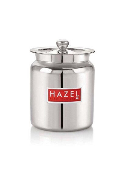 Generic HAZEL 800 ML Stainless Steel Oil and Ghee Container for Kitchen I Mul...