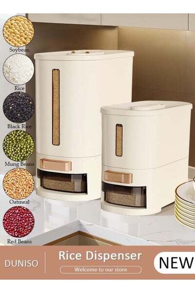 Generic Rice Dispenser,Rice Storage Containers,Rice storage Large Grain Conta...