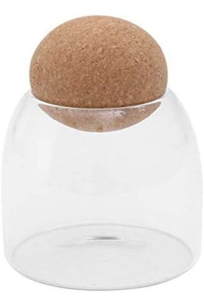 Generic AKDC Glass Food Storage Jar Heatproof Borosilicate Airtight Sealed Fo...