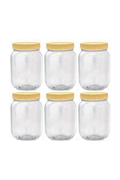 Generic SUNPET Leakproof 500ml Round Container Pack of 6pcs