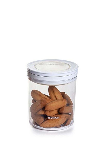 Generic Round Flip Lock Food Storage Container 105x12cm/660ml (Plastic)