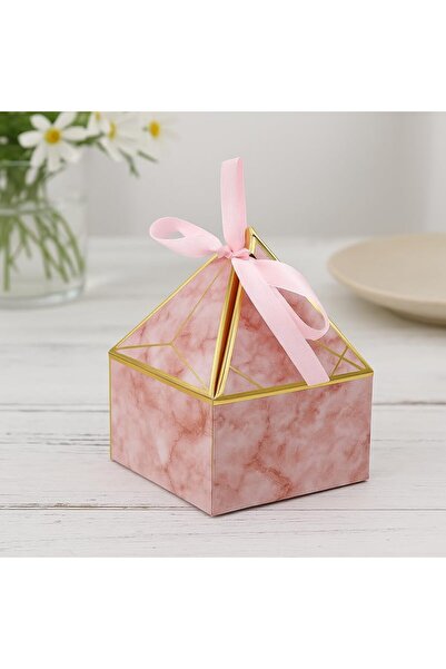 Generic Fitto 12 Pieces Pink Candy Box 4.3x8.5x10cm for Sweets, Chocolates, P...