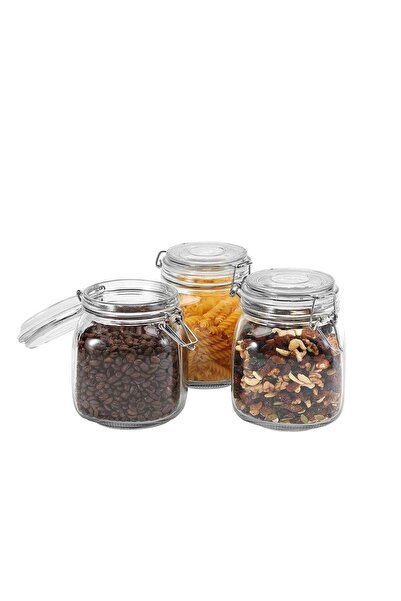 Generic Food Storage Jars - Set (Set of 3-1000ml)