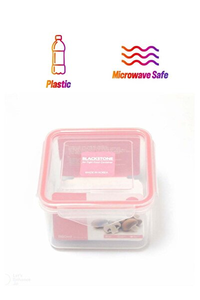 Generic Square Leakproof Plastic Food Storage Container For Meal Prep Salad A...