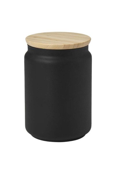 Generic Jar with Lid Black 1.1 l