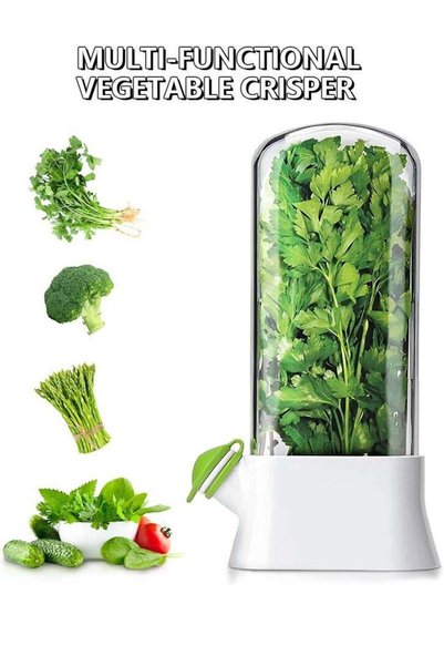 Generic Vanilla vegetable fresh-keeping box, pressure resistant and environme...