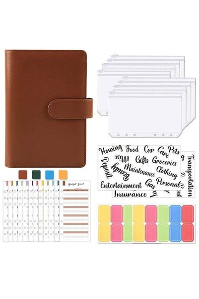 Generic Budget Binder Cash Envelopes for Budgeting Money Organizer for Cash M...