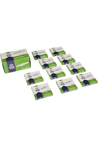 Generic FIS Stapler Pins 23/10 - 1000 Staples per Packet, Pack of 10, High Ca...