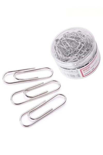 Generic 200 Pack 1.2 Inch/ 29mm Mini Metal Paper Clip Holder,Small Paperclips...