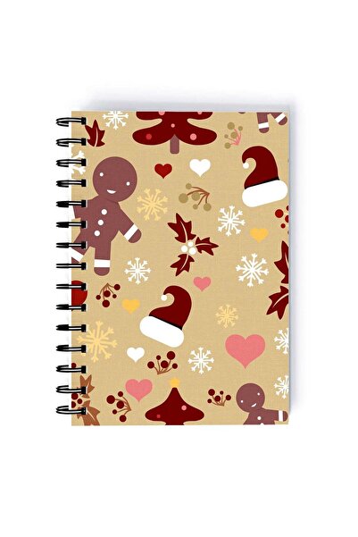 Generic Spiral A5 Notebook Snow Gift Christmas Blue