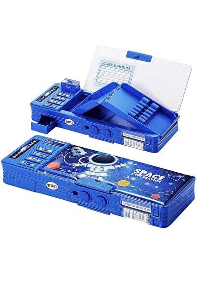 Generic Pop up Multifunction Pencil Case for Kids Astronaut Spacesuit Pen Box...