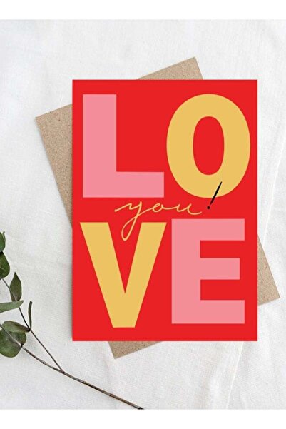 Generic Love You! Greeting Card
