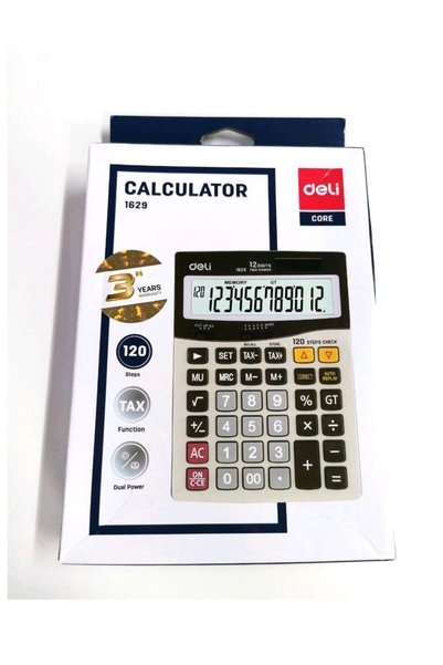 Generic 12-Digit Desktop Calculator With Tax Calculations