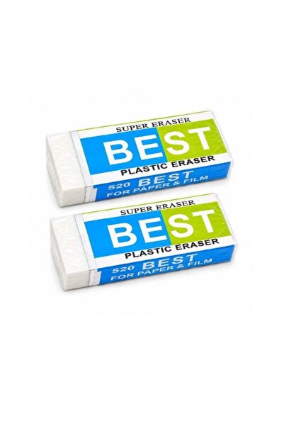 Generic Classic Eraser, Pack of 02, Soft & Smooth Pencil Erasers for Clean Co...