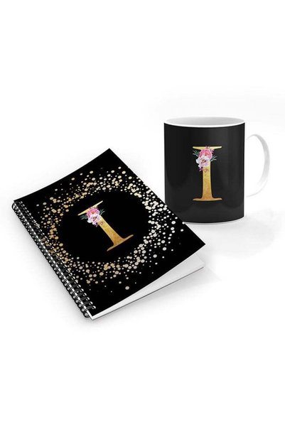 Generic Printed Coffee Mug + A5 Spiral Notebook Memo Personalised Combo Gift ...