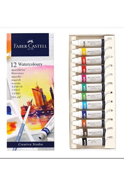 Generic Faber-Castell Creative Studio 12 Watercolours Set – Watercolor Paint ...