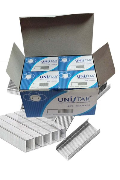 Generic 20-Pack Staple Pins 26/6 Size
