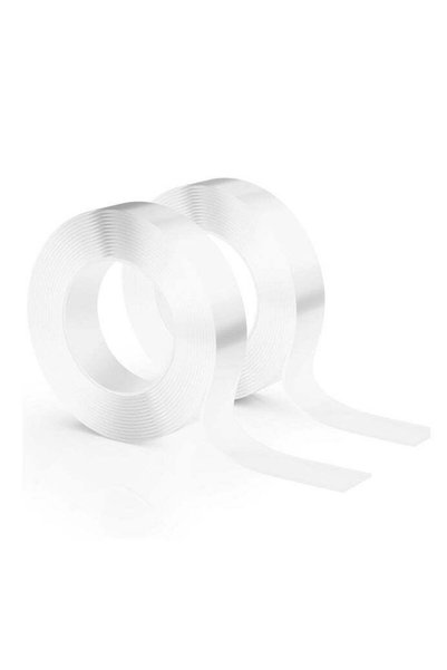 Generic 2 PCS Nano Double Sided Tape Heavy Duty, Multipurpose Transparent Tap...