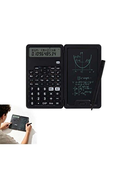 Generic FDTY 1Pcs Scientific Calculator for Students, Black Mini Portable Des...