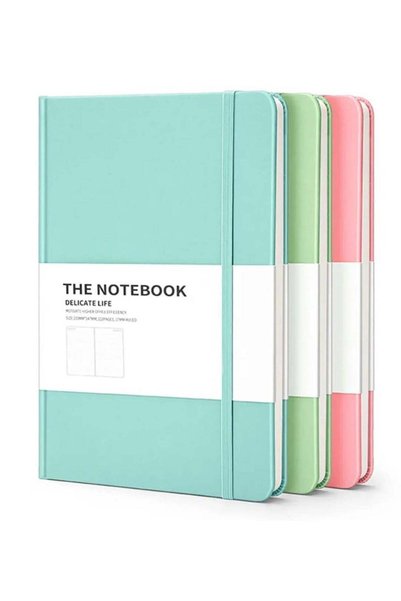 Generic Notebook A5, Journal 200 Pages, Hardcover, Perfect for Office Home Sc...