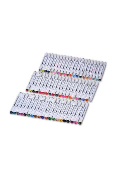 Generic Double-ended Oily Markers Set for Art Crafts ,Ultra Fine Tip,Smooth A...