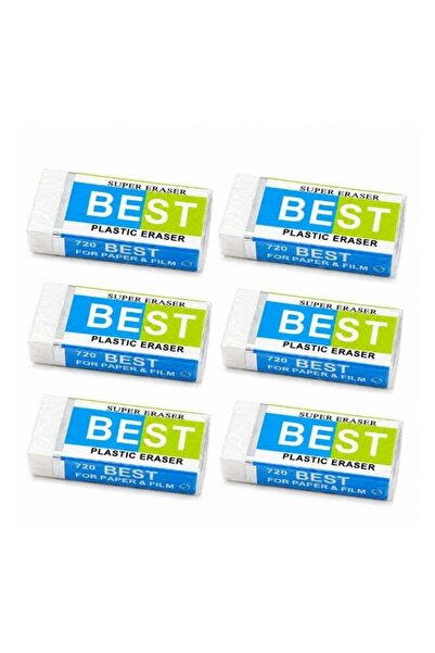 Generic Classic Eraser, Pack of 06, Soft & Smooth Pencil Erasers for Clean Co...
