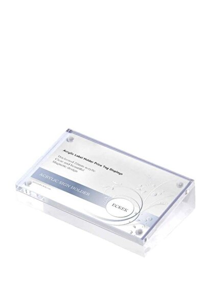 Generic Acrylic Label Holder Price Tag Displays Sign Holder Data Card Holder ...